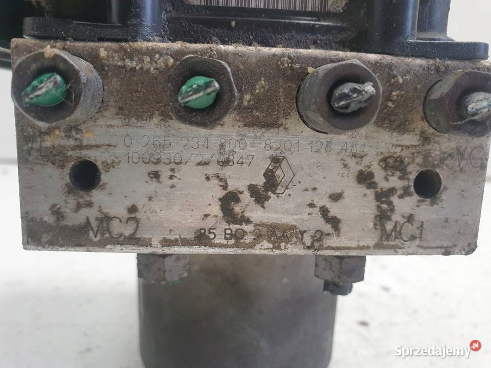 Renault Clio III POMPA ABS Sterownik 0265234800 Rudka