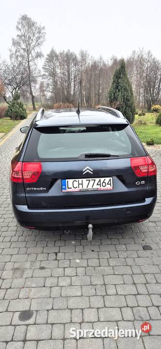 Citron C5 Sprzedam Citroen C5 20Hdi lubelskie Dubienka