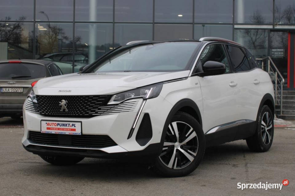 Peugeot 3008 2023r Carplay Temp Adapt Półskóry 3008 Kraków