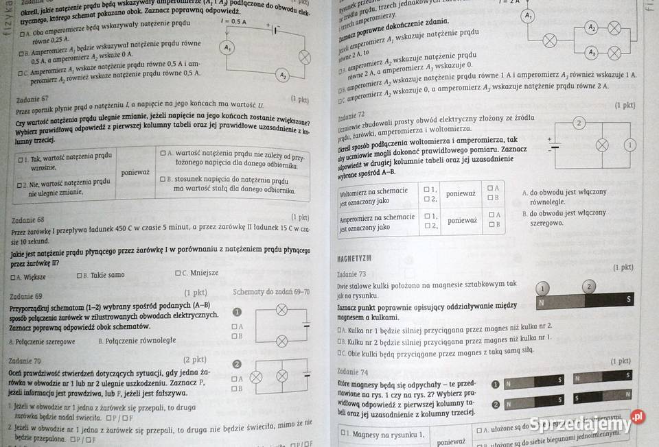 Zadania egzaminacyjne Biologia Chemia Geografia Rok wydania 2011 Chełm sprzedam