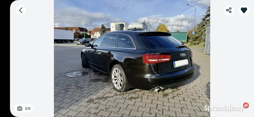 Audi a6 c7 prywatnie światła przeciwmgielne