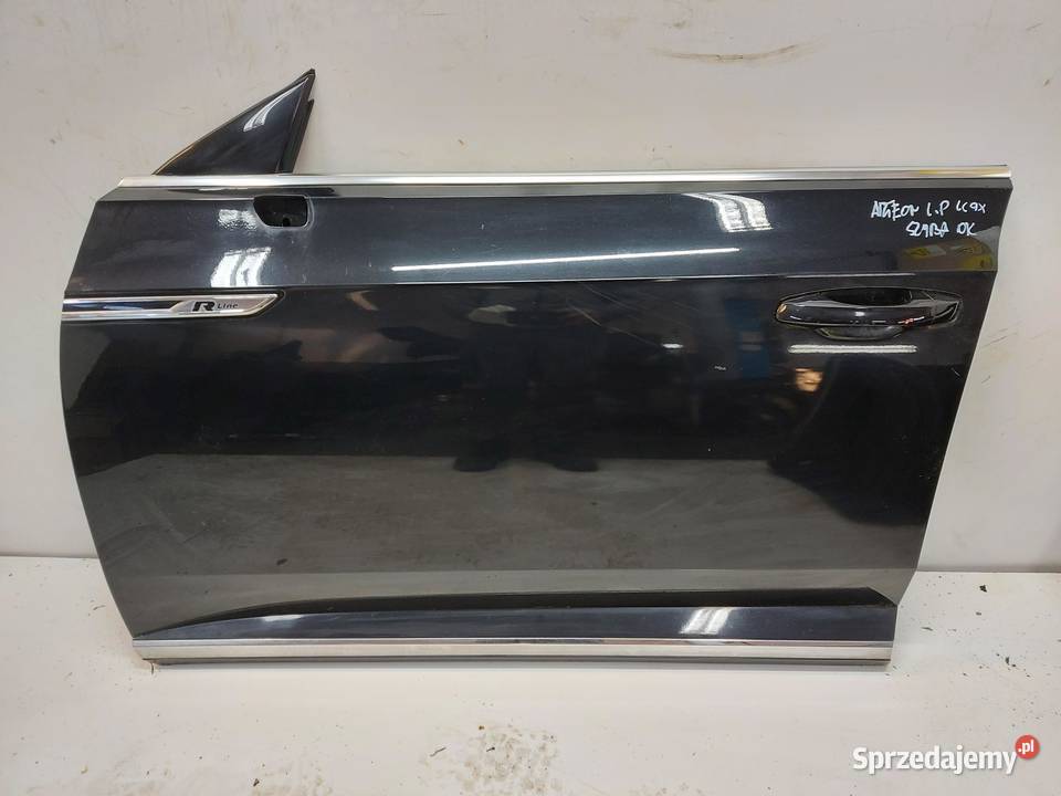 VW Arteon 3G8 2018r DRZWI LEWY PRZÓD czarny LC9X