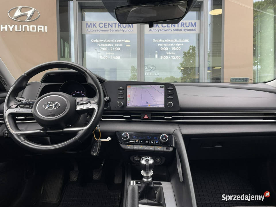 Hyundai Elantra 16MPI 123 6MT Smart Salon Polska 123KM Piotrków Trybunalski