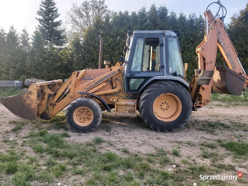 Koparko Ładowarka Case 580K prod 1995 Jabłonowo Pomorskie
