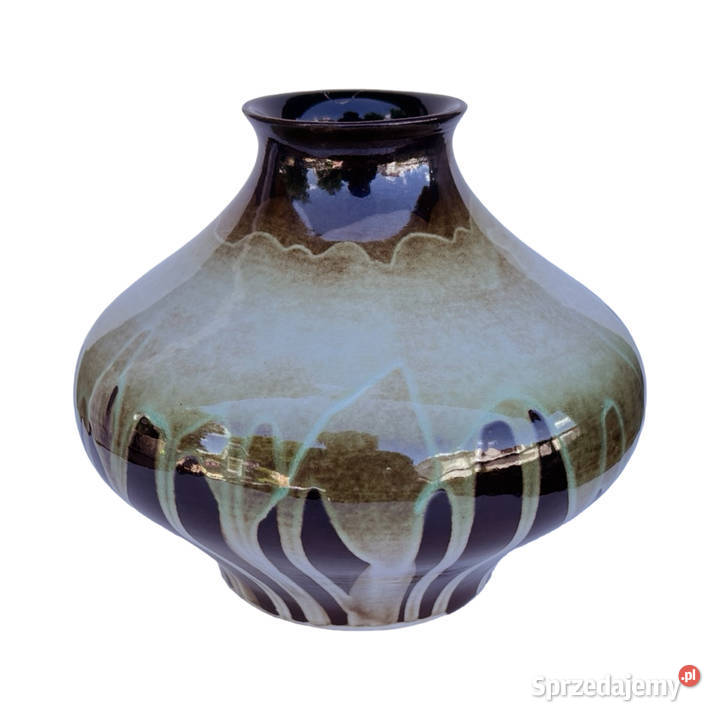 Ceramiczny wazon fat lava Keramika Kravsko mazowieckie Warszawa