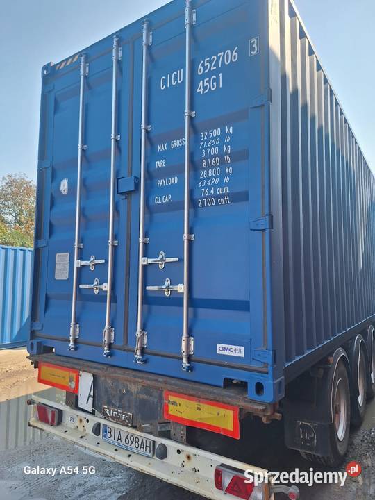 Nowy Sprzedam kontener morski magazynowy 40HC Małaszewicze Małe