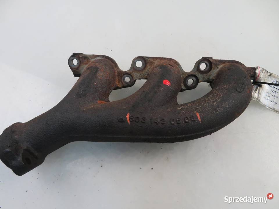 KOLEKTOR WYDECHOWY MERCEDES W124 300 D osobowe małopolskie