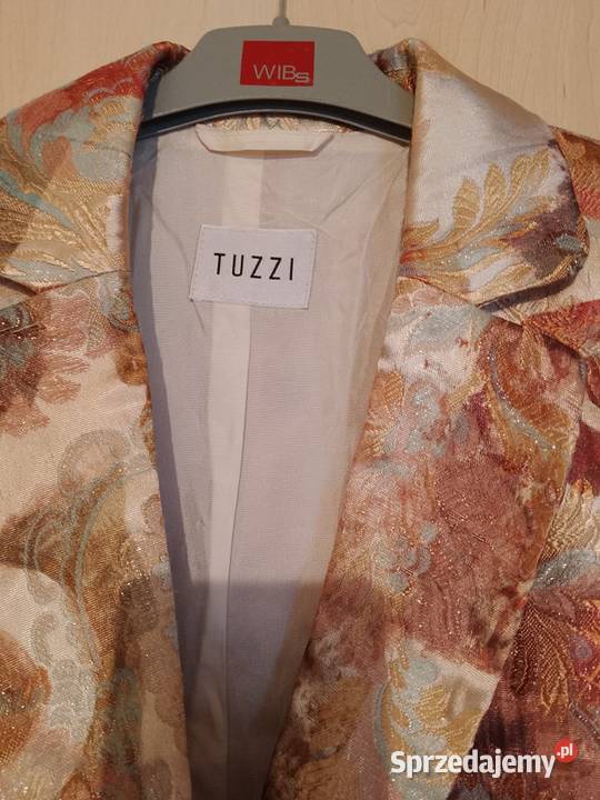 Piękne damkie żakiety brokatowe i inne