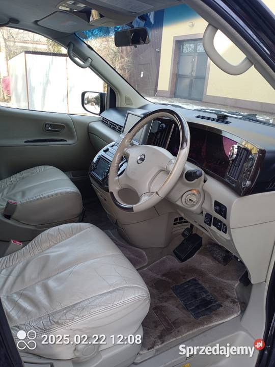 Nissan Elgrand E51 35 V6 LPG 3498cm3 mazowieckie Suchożebry