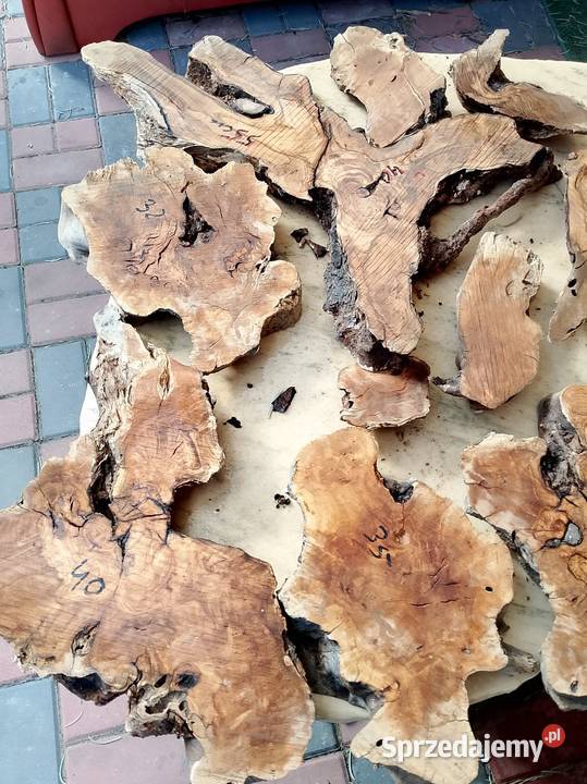 Drewno oliwne deski małe kawałki Nowy Tomyśl