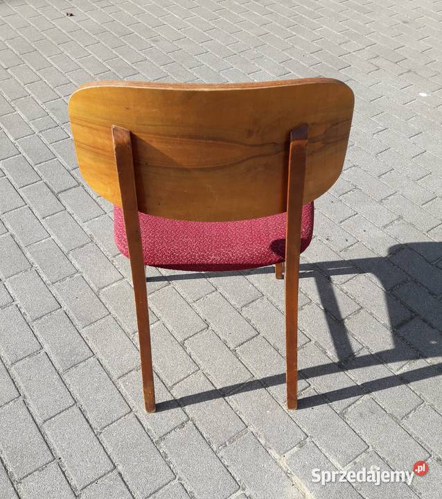 Krzesło Bilea PRL design lata 6070 ładny stan