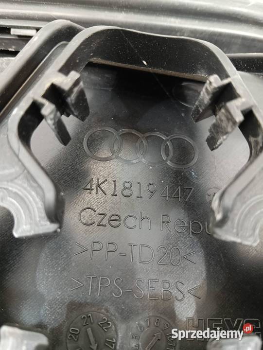 PODSZYBIE PLASTIKOWE 4K Audi A7 II 20182025 C8 świętokrzyskie