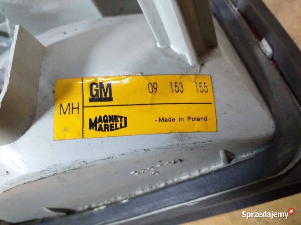 109G Lampa tylna tył lewa prawa OPEL VECTRA B osobowe Włoszczowa