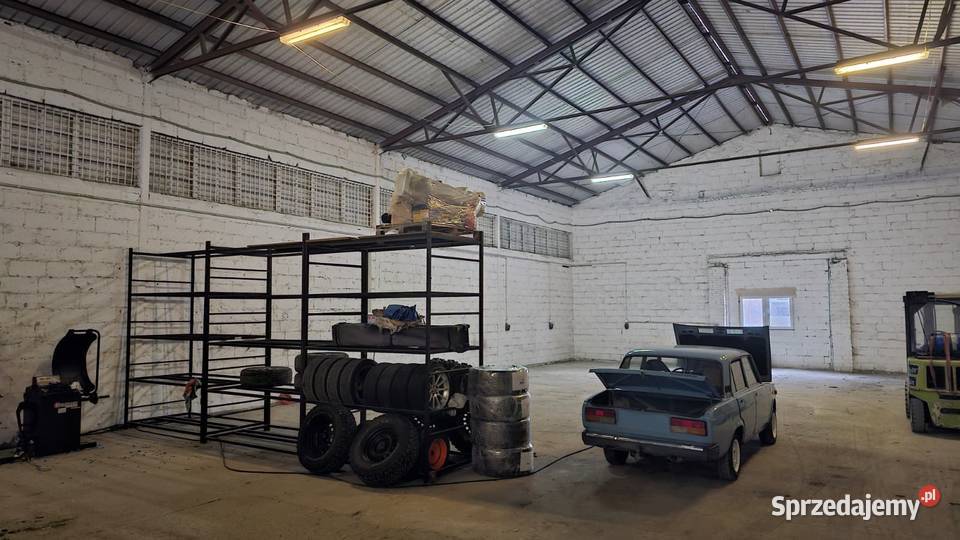 Wynajem DOM 80m2 GARAŻ 120m2 HALA 1000m2 teren Józefów