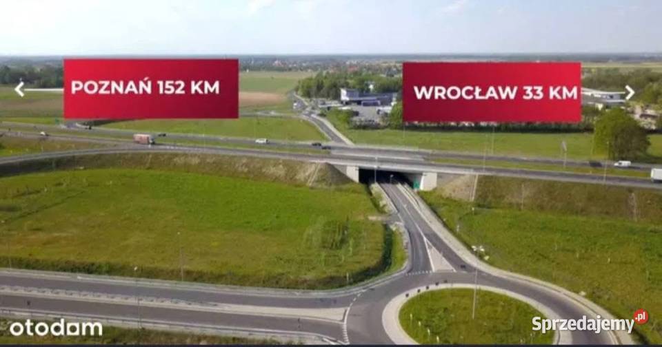 Działka Przemysłowo Usługowa Prusice woj dolnośląskie sprzedam