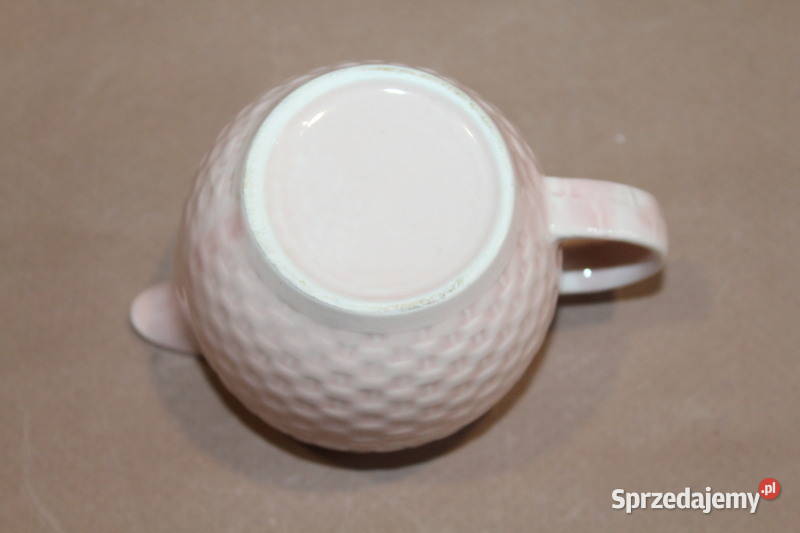 Różowy ceramiczny mlecznik 1180