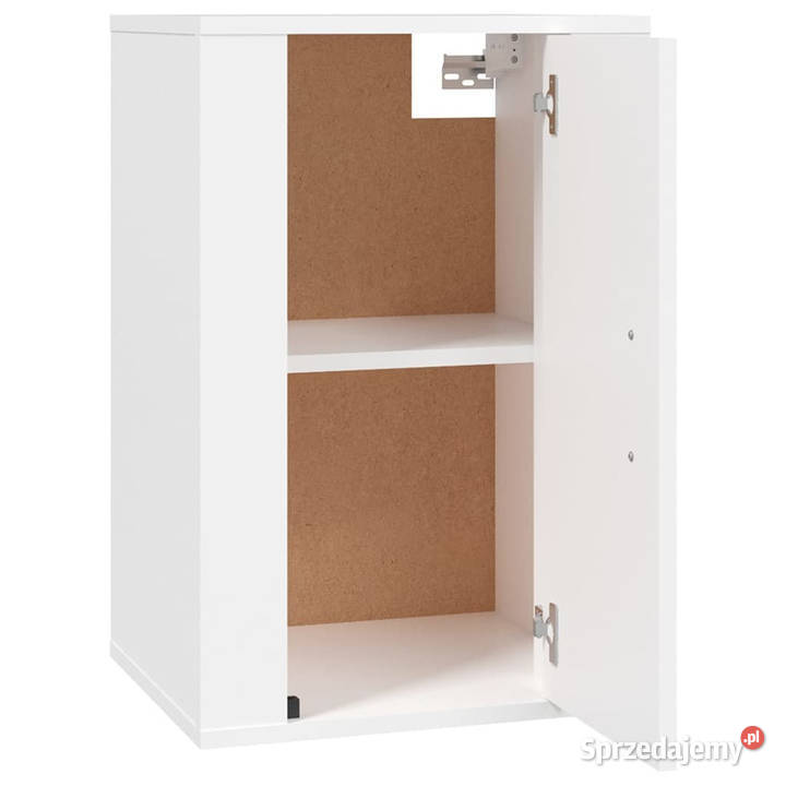 Wiszące szafki telewizyjne 2 białe 40x345x60 Warszawa