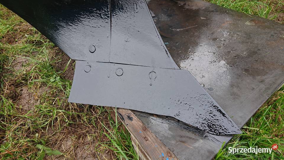 Pług 2 skibowy duży unia Grudziądz Transport nieuszkodzony Kłaj