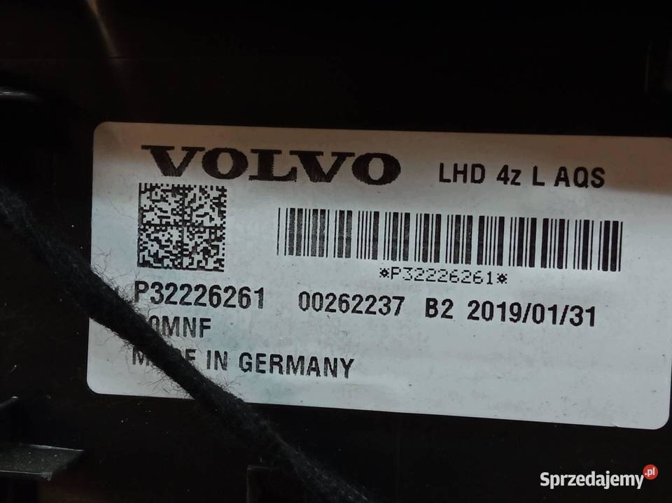 NAGRZEWNICA 32226261 Volvo XC 90 II 2015 Nagrzewnice