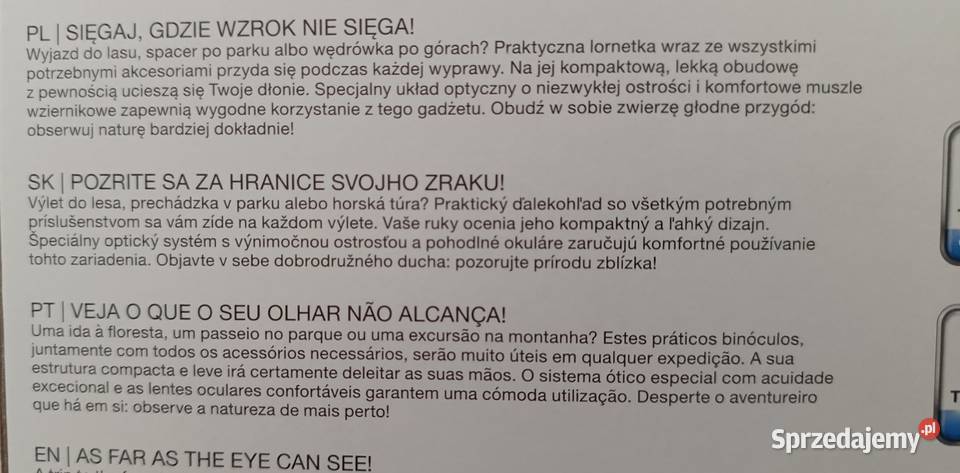 HYKKER lornetka 7X50 NOWA Ełk
