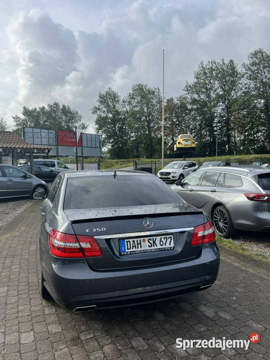 Mercedes E 350 MERCEDESBENZ E 350 W212 W212 2009 przyciemniane szyby Mercedes-Benz pomorskie Słupsk