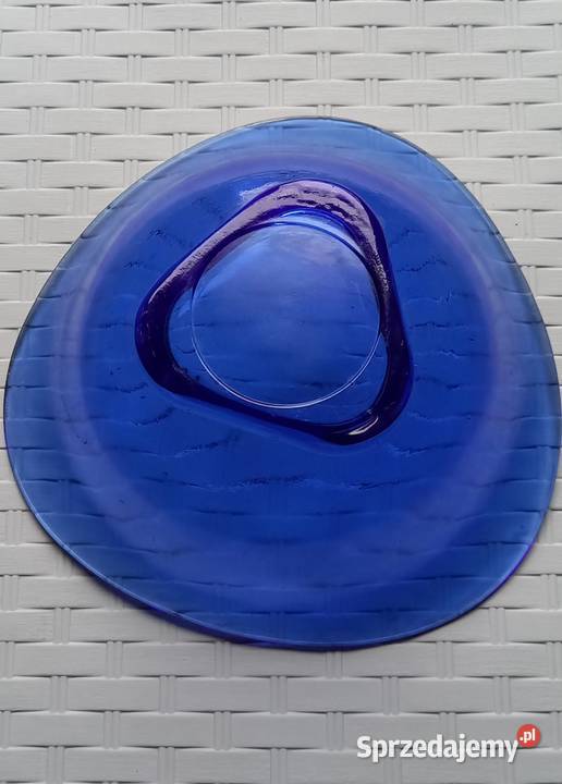 Salaterka szklana misa owalna Salaterki i półmiski Małkinia Górna