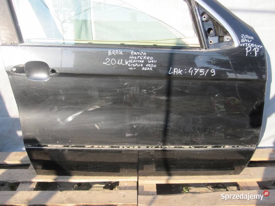 BMW X5 I E53 LIFT 04r drzwi prawe przód Drzwi świętokrzyskie