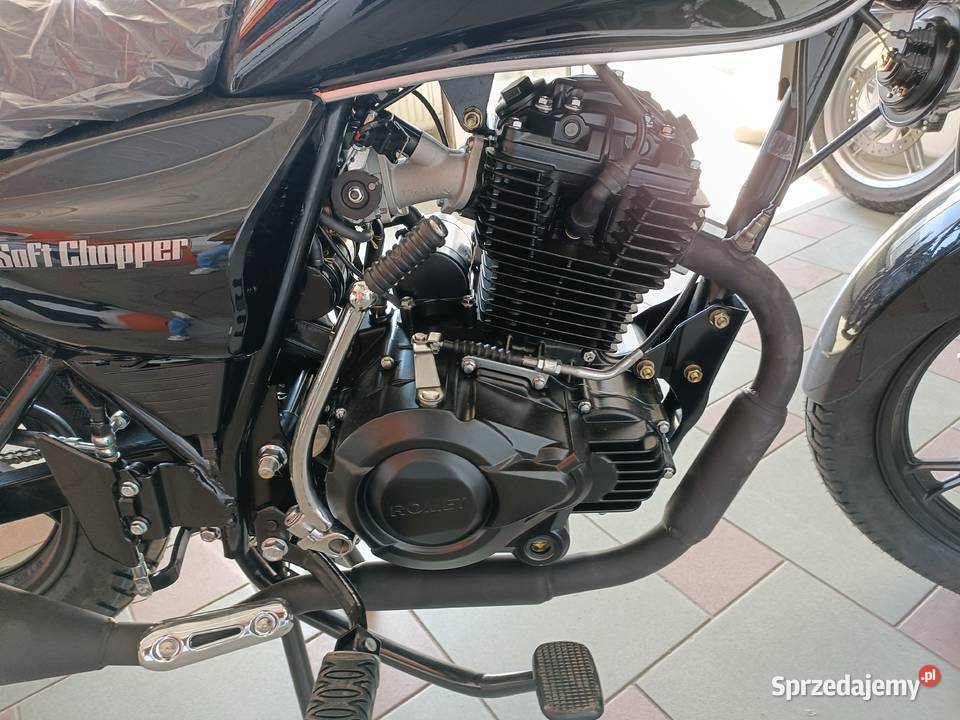 Sprzedam motocykl Romet SOFT 125 1253 nowy z 124cm3 Kętrzyn
