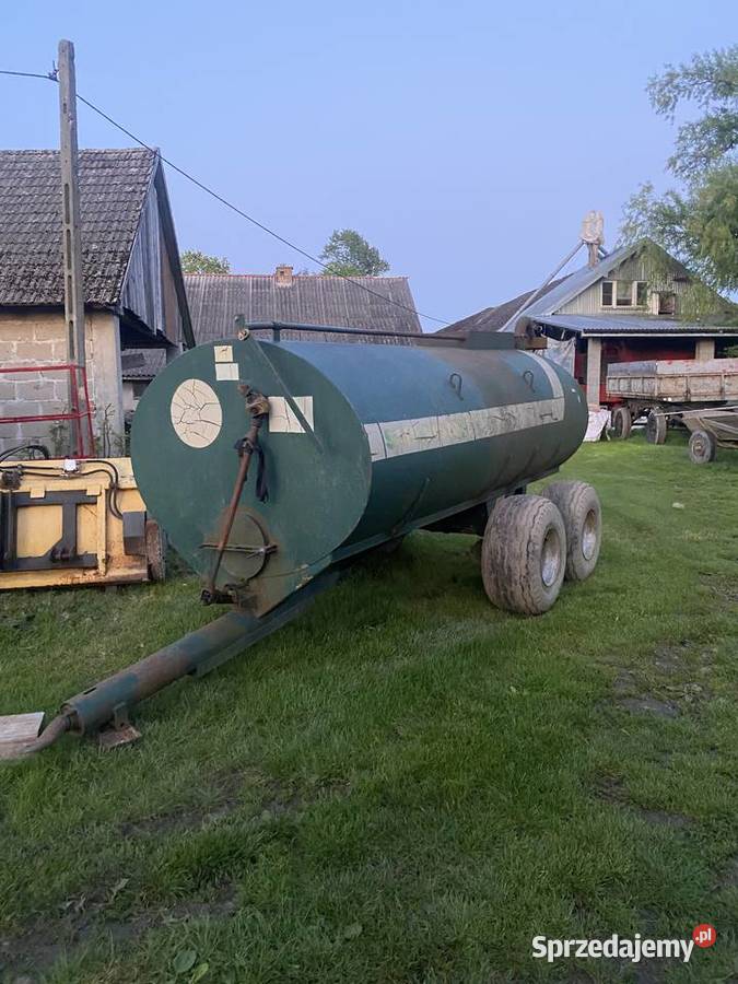 Beczkowóz do gnojowicy 6000L