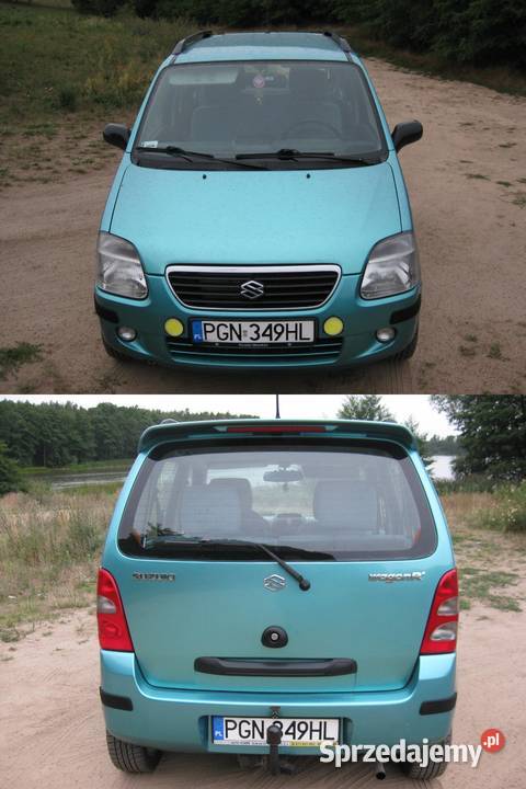 Suzuki Wagon R 4x4 światła przeciwmgielne Gniezno
