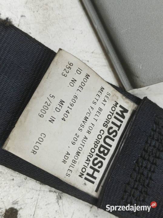 PAS BEZPIECZEŃSTWA LEWY PRZÓD NAPINACZ EU osobowe