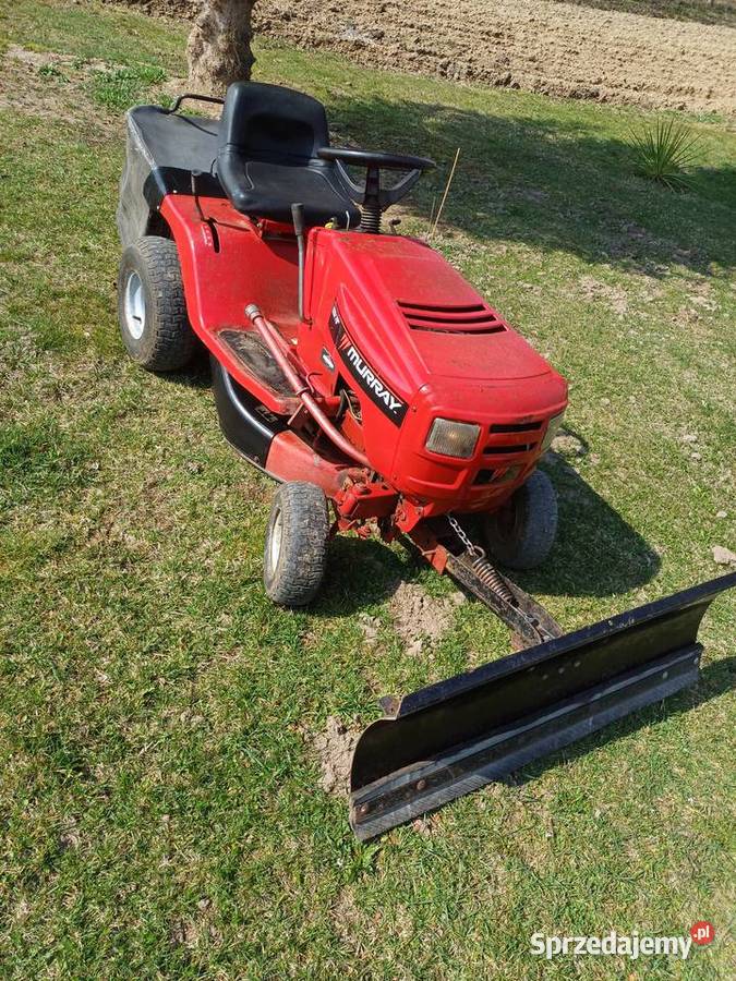 Traktorek kosiarka Murray z pługiem sprzedam