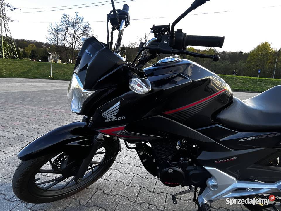 Honda cb125f 2016 kat a1b niski przebieg garażowany Honda Świebodzice