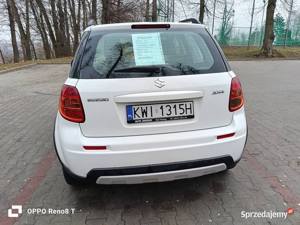 Suzuki SX4 15 mozliwa zamiana SX4 małopolskie Bochnia sprzedam