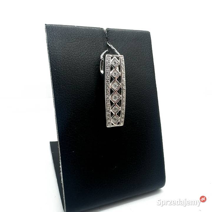 Nowa Srebrna Rodowana Zawieszka pr 925 141g