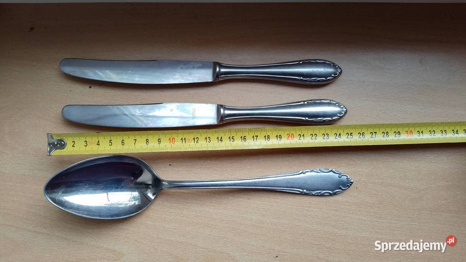 Łyżka i dwa noże Rostfrei kujawsko-pomorskie Nakło nad Notecią