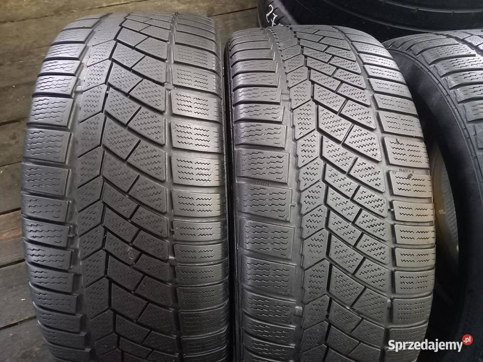 4x Opona UŻYWANA ZIMOWA 22545R17 CONTINENTAL 109 Zaścianki
