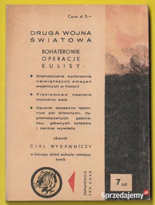 ŻÓŁTY TYGRYS KONIEC SAMURAJÓW 1968 Łódź
