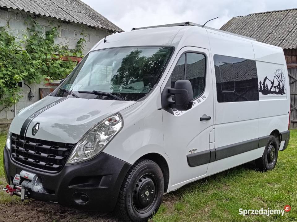 Renault Master III Kamper van L2H2 łóżko 2300cm3 mazowieckie Ostrołęka sprzedam