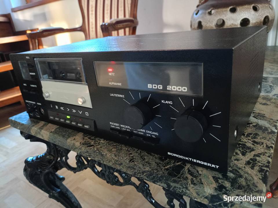Deck BDG2000 Magnetofon Germany Vintage