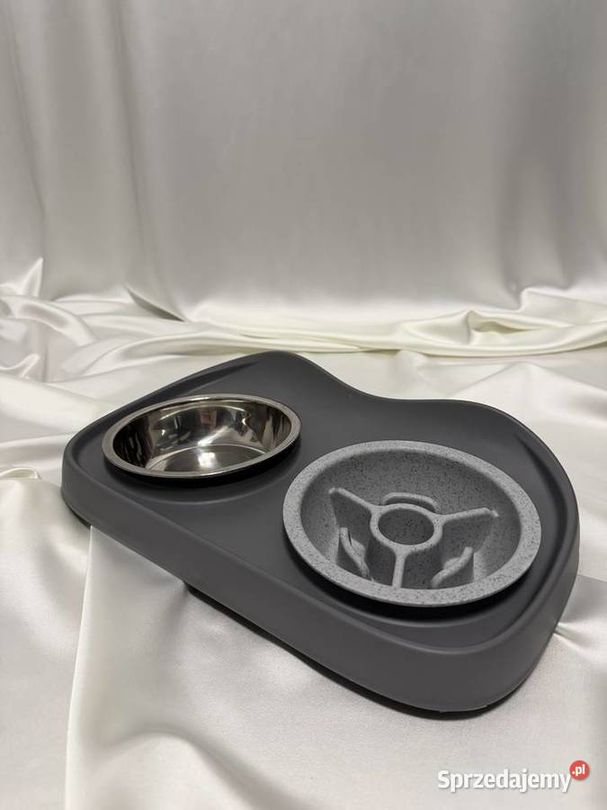 Stojak z miskami psa 2w1 Rozmiar S Dla psów śląskie Aleksandria