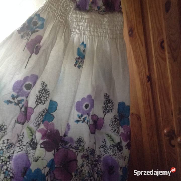 Sukienka bawełniana w stylu retro vintage w Inny materiał