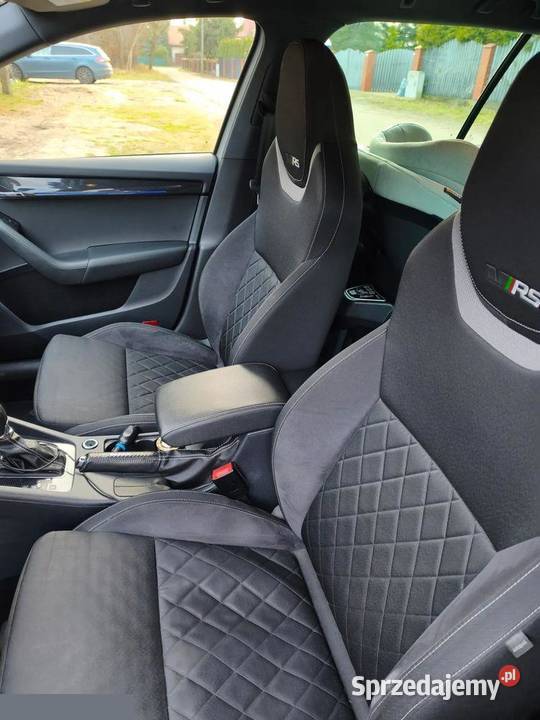 Skoda Octavia 20 TDI RS DSG 184 2019r diesel kujawsko-pomorskie Zielonka