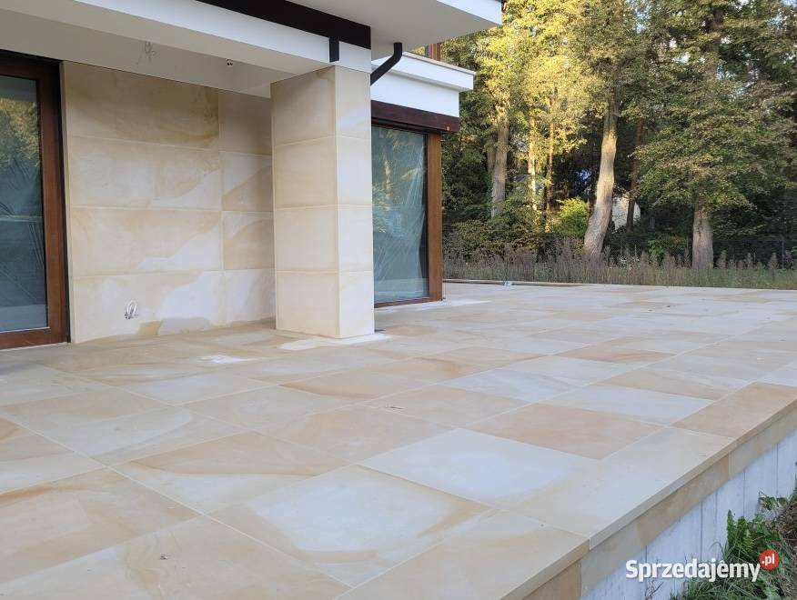 Płyty elewacyjne z piaskowca