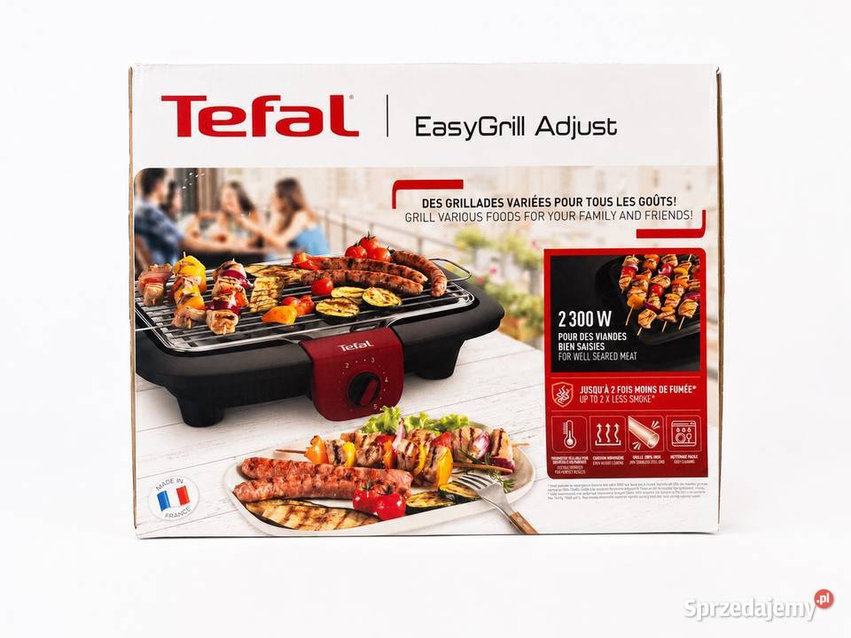 Grill elektryczny Tefal EasyGrill Adjust 2300W Ubieszyn