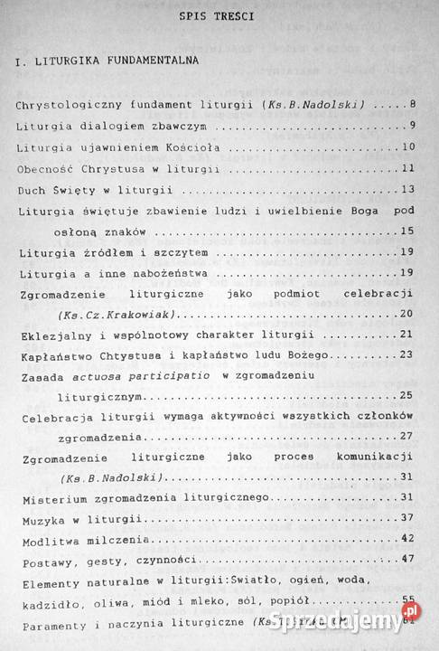 Liturgika Fundamentalna liturgiczny Liturgia Chełm