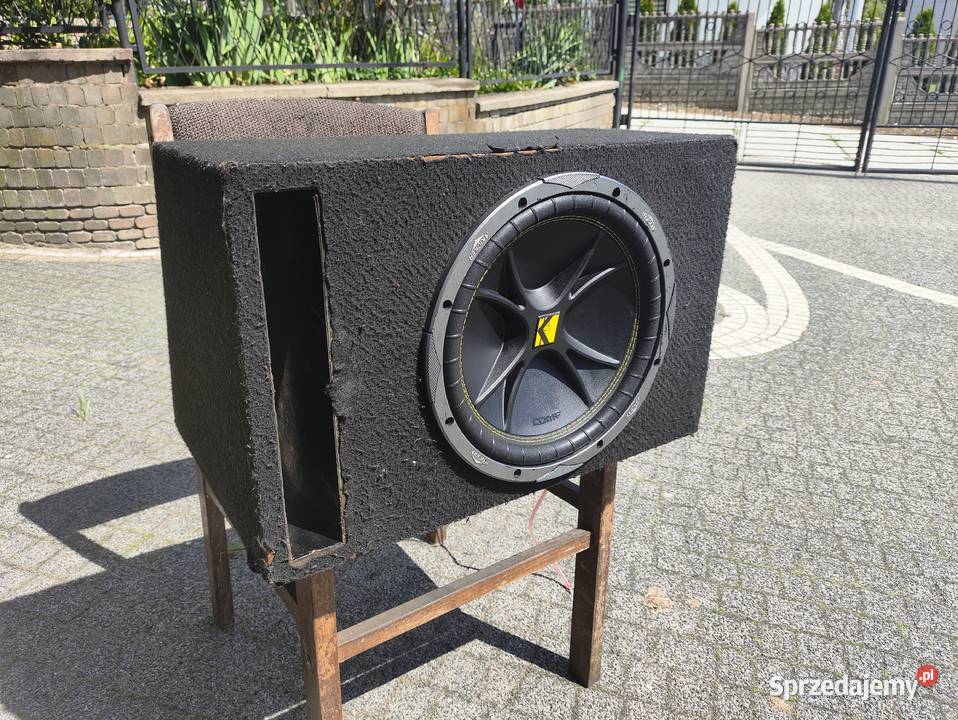 Skrzynia bassowa basowa tuba subwoofer Kicker śląskie Niegowonice