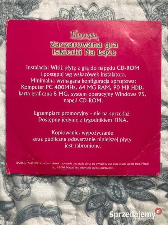 Barbie Fairytopia Iskierki Na Łące Gra