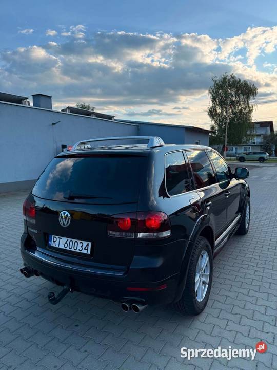 VW Touareg 4x4 automat hak 25 tdi hak pakiet w12 Bielowy sprzedam