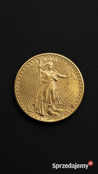 20 Dolarów USA SaintGaudens Double Eagle 1924